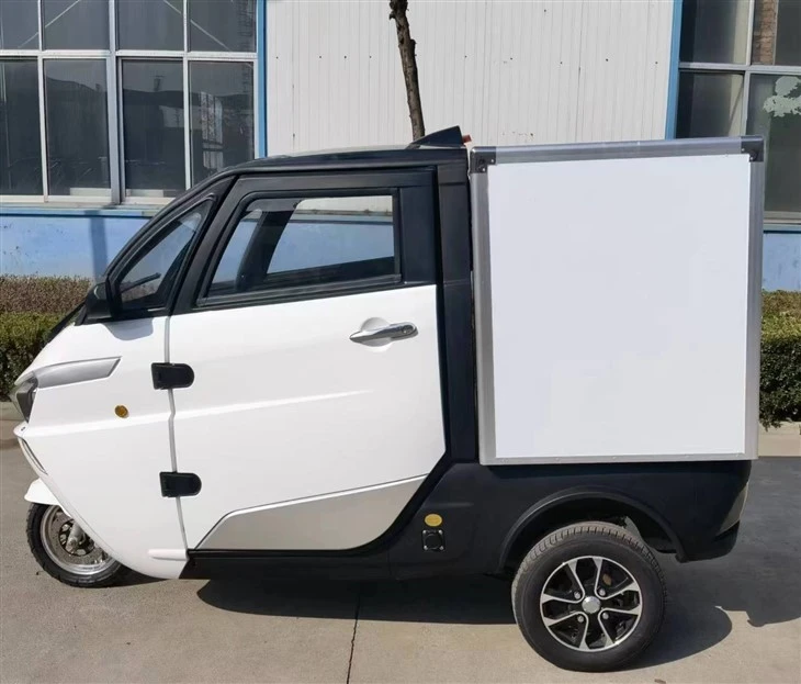 3 Wheel Electric Mini Delivery Car With Cargo Box 3 Wheel Electric Mini Delivery Car With Cargo Box