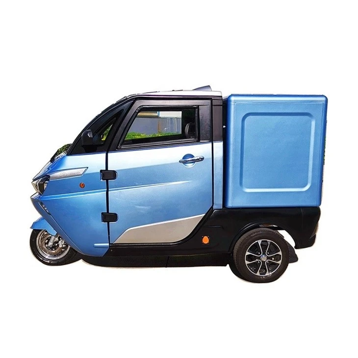 Chinese EEC 2023 Three Wheels Cargo Electric Tricycle With Cabin