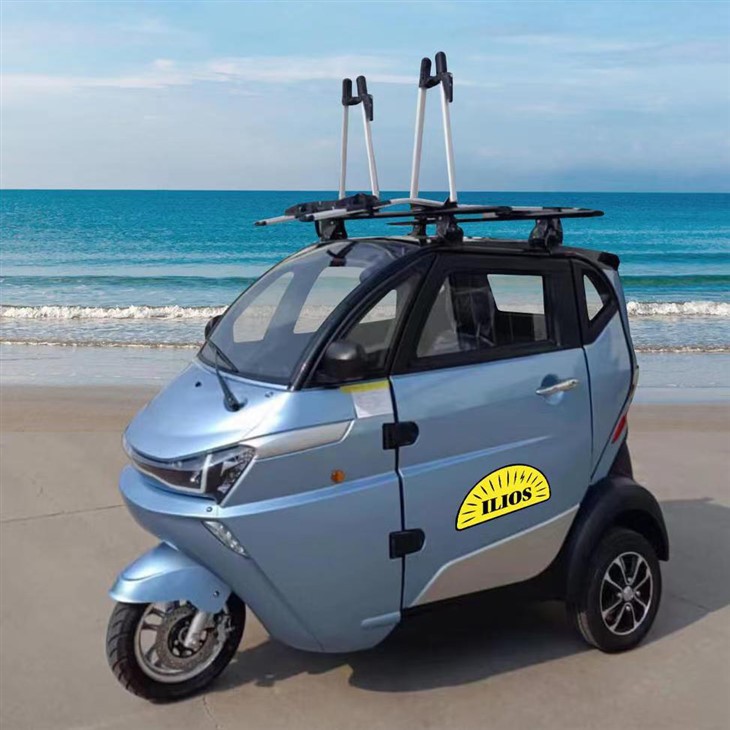 EEC Electric Tricycle, New Trend 3-Wheeler Motorcycle With Closed Cabin EEC Electric Tricycle, New Trend 3-Wheeler Motorcycle With Closed Cabin