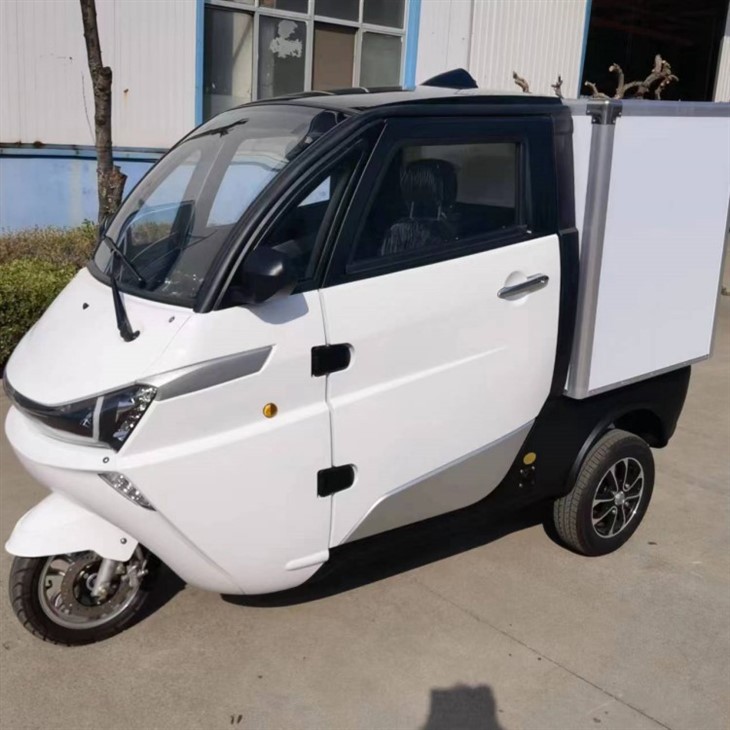Insulation Box With Three Wheel Fashionable Electric Cargo Tricycle