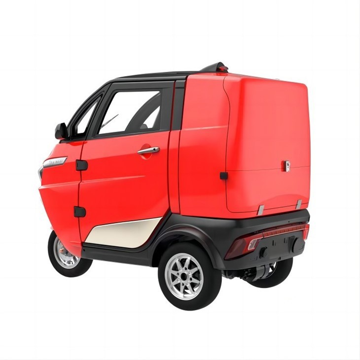 L5e Enclosed Cabin Type 3-wheel Pure Mini Takeaway Electric Car
