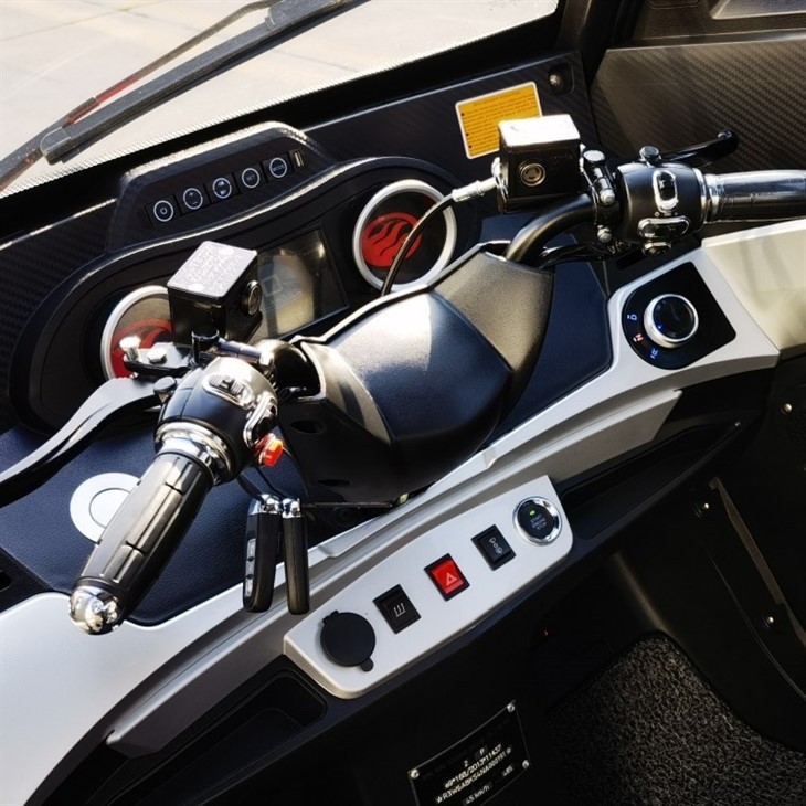 Tricycle Motorcycle Electric Tricycles Passenger For Adult With Folding Cargo Box