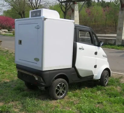 Small Battery-Powered Refrigerated Truck Lightweight Electric Commercial Vehicles