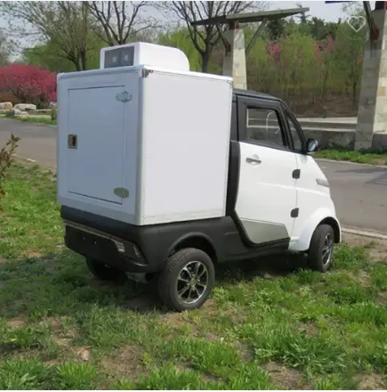 Small Battery-Powered Refrigerated Truck Lightweight Electric Commercial Vehicles