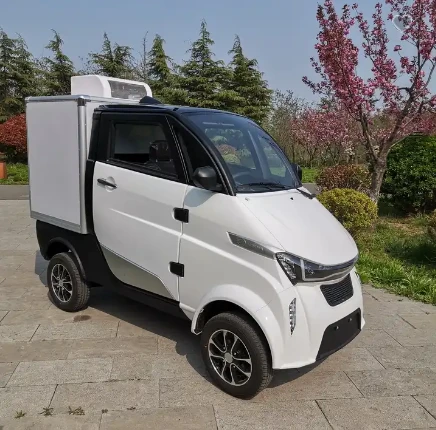 Small Battery-Powered Refrigerated Truck Lightweight Electric Commercial Vehicles